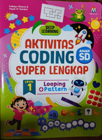 Image of Aktivitas Coding Super Lengkap Anak SD Level 1