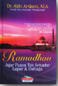 Ramadhan : Agar puasa tak sekedar lapar & dahaga